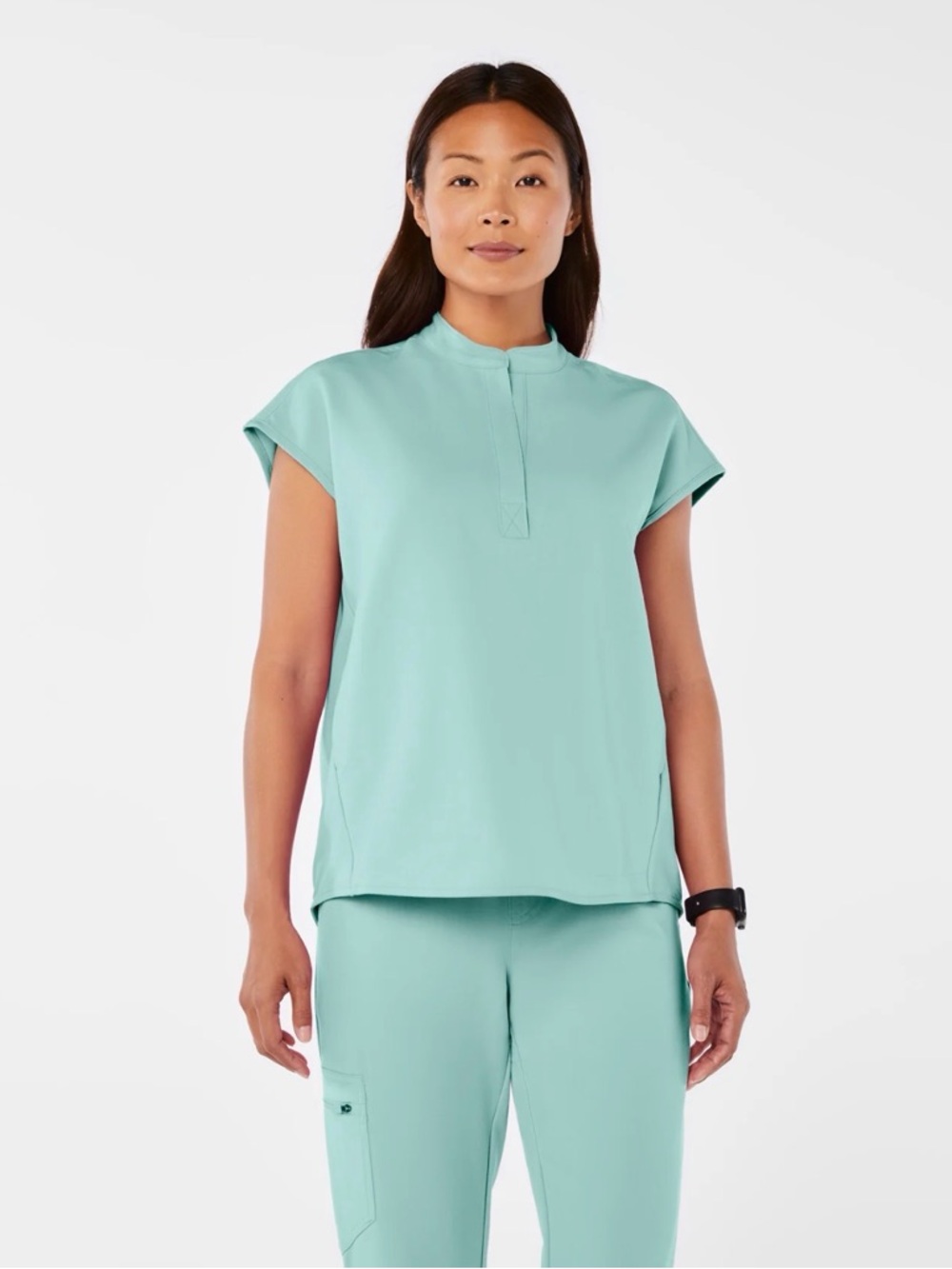 Figs Seaglass Rafaela - Oversized Scrub Top